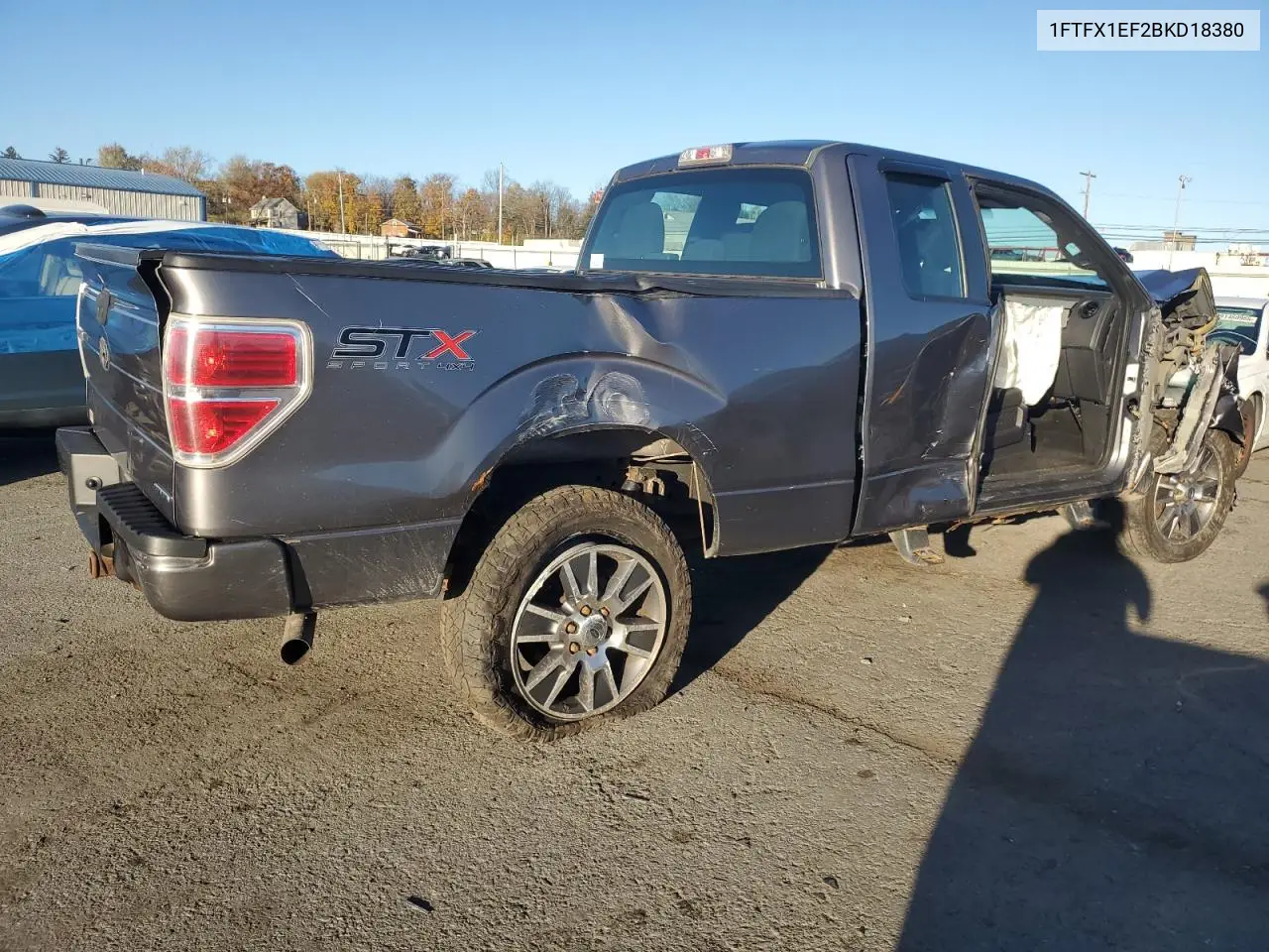 1FTFX1EF2BKD18380 2011 Ford F150 Super Cab