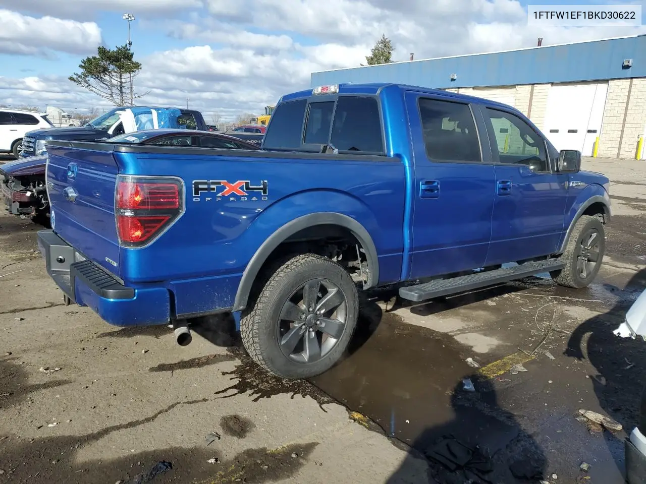 1FTFW1EF1BKD30622 2011 Ford F150 Supercrew
