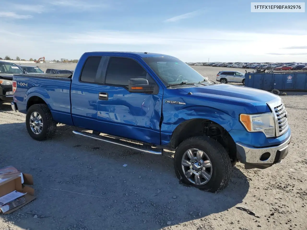 1FTFX1EF9BFA92976 2011 Ford F150 Super Cab