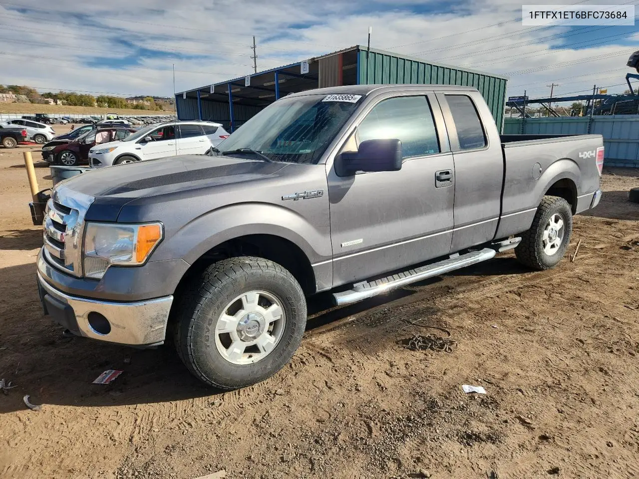 1FTFX1ET6BFC73684 2011 Ford F150 Super Cab