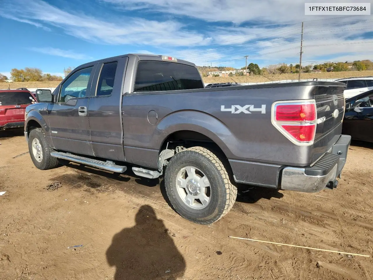1FTFX1ET6BFC73684 2011 Ford F150 Super Cab