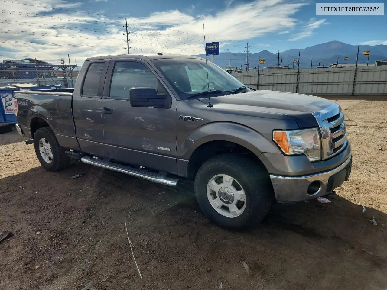 1FTFX1ET6BFC73684 2011 Ford F150 Super Cab