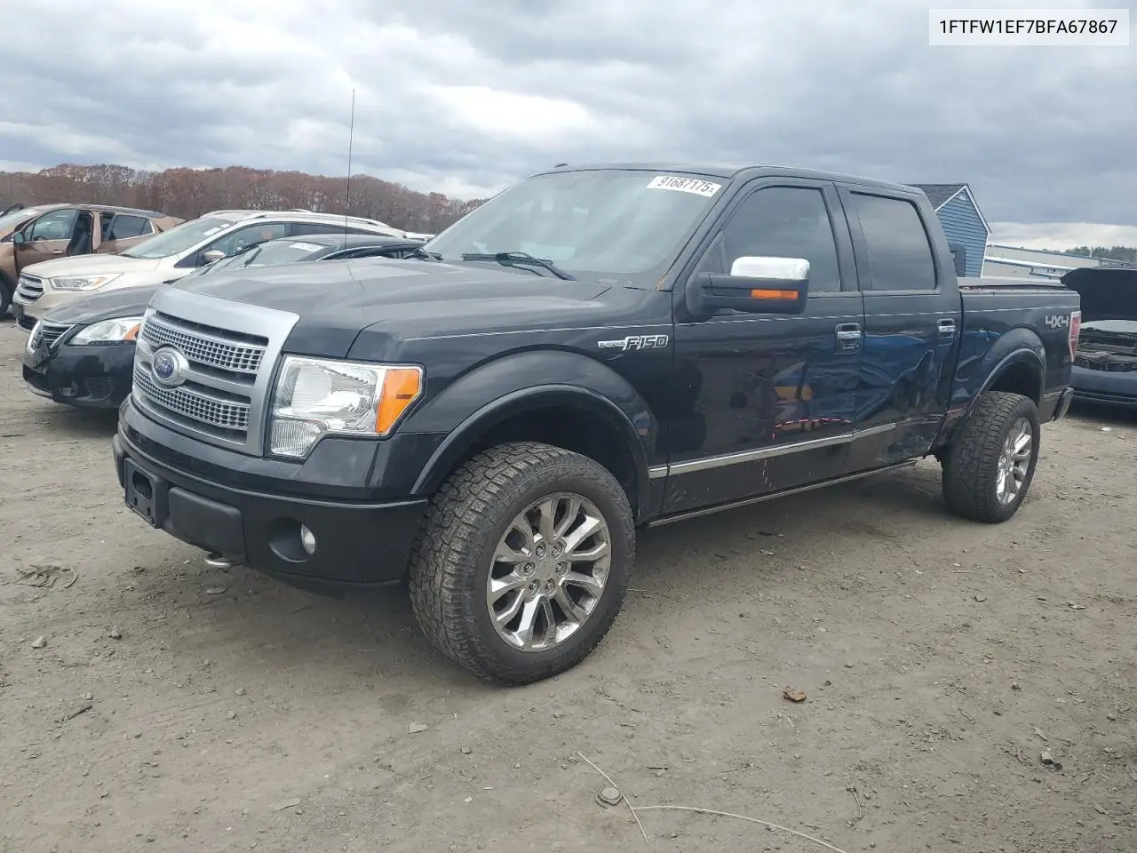 1FTFW1EF7BFA67867 2011 Ford F150 Supercrew