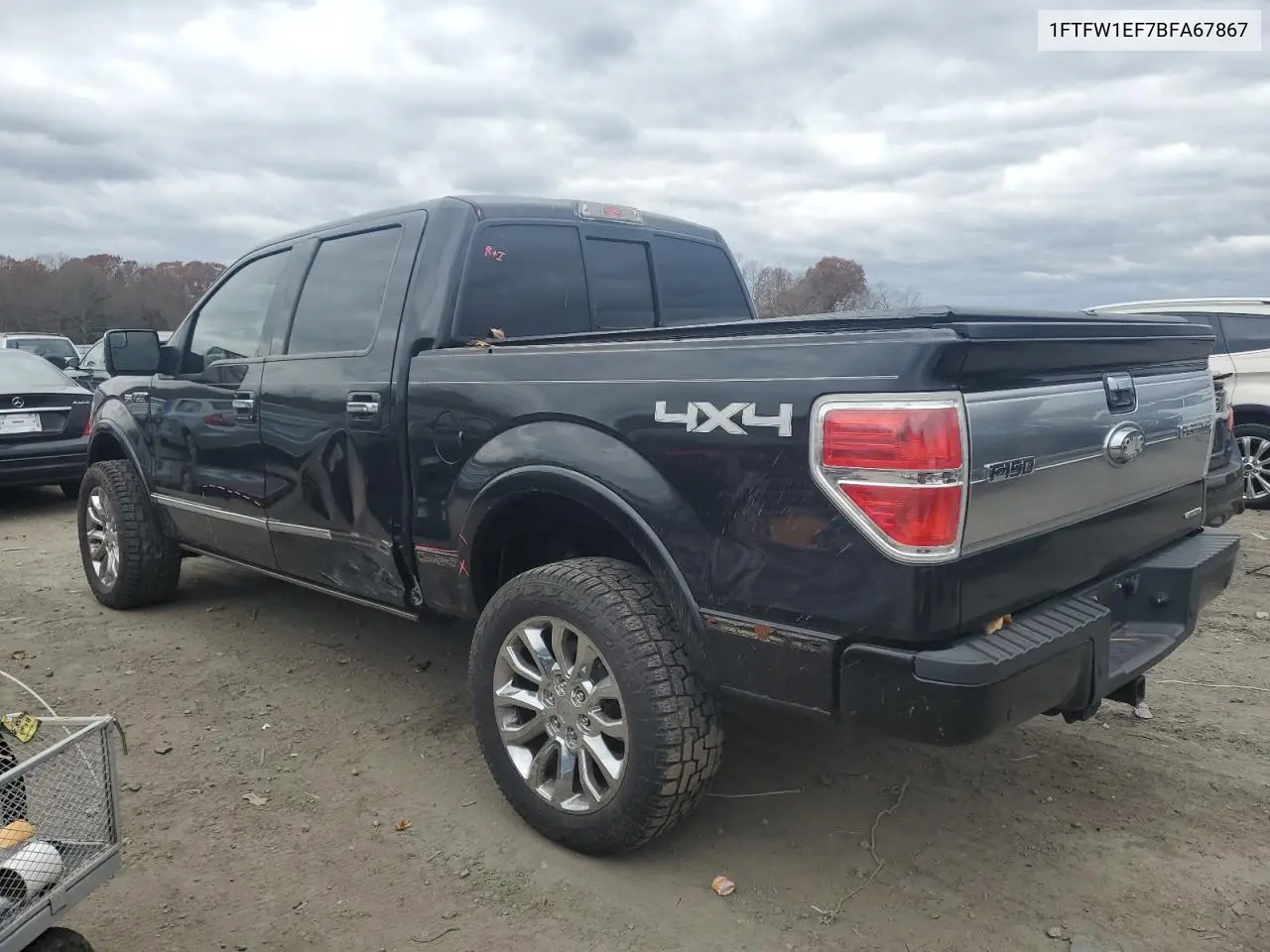 1FTFW1EF7BFA67867 2011 Ford F150 Supercrew