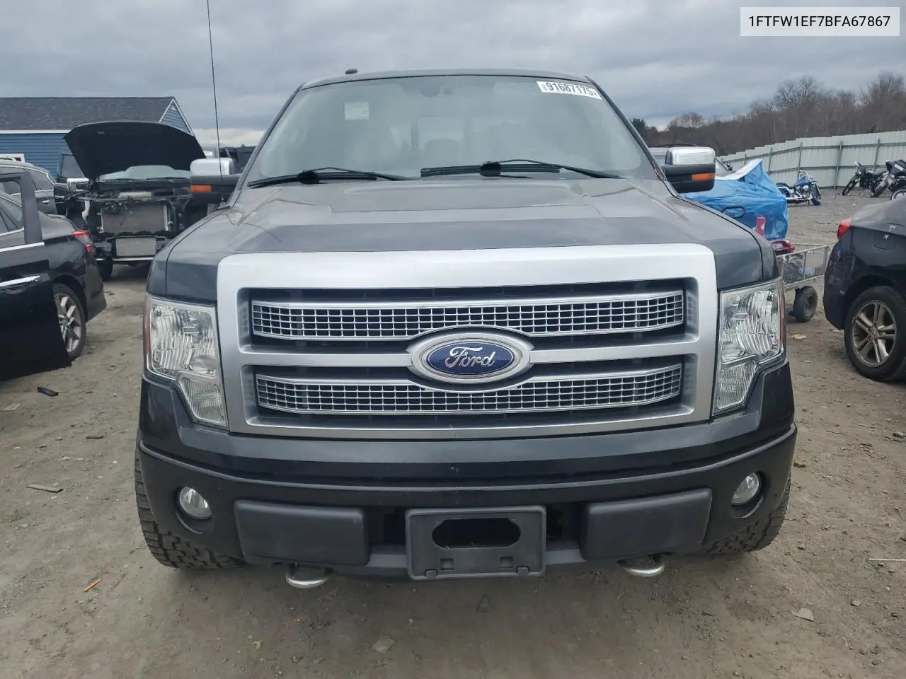 1FTFW1EF7BFA67867 2011 Ford F150 Supercrew