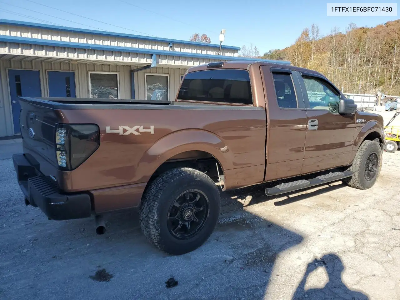 1FTFX1EF6BFC71430 2011 Ford F150 Super Cab