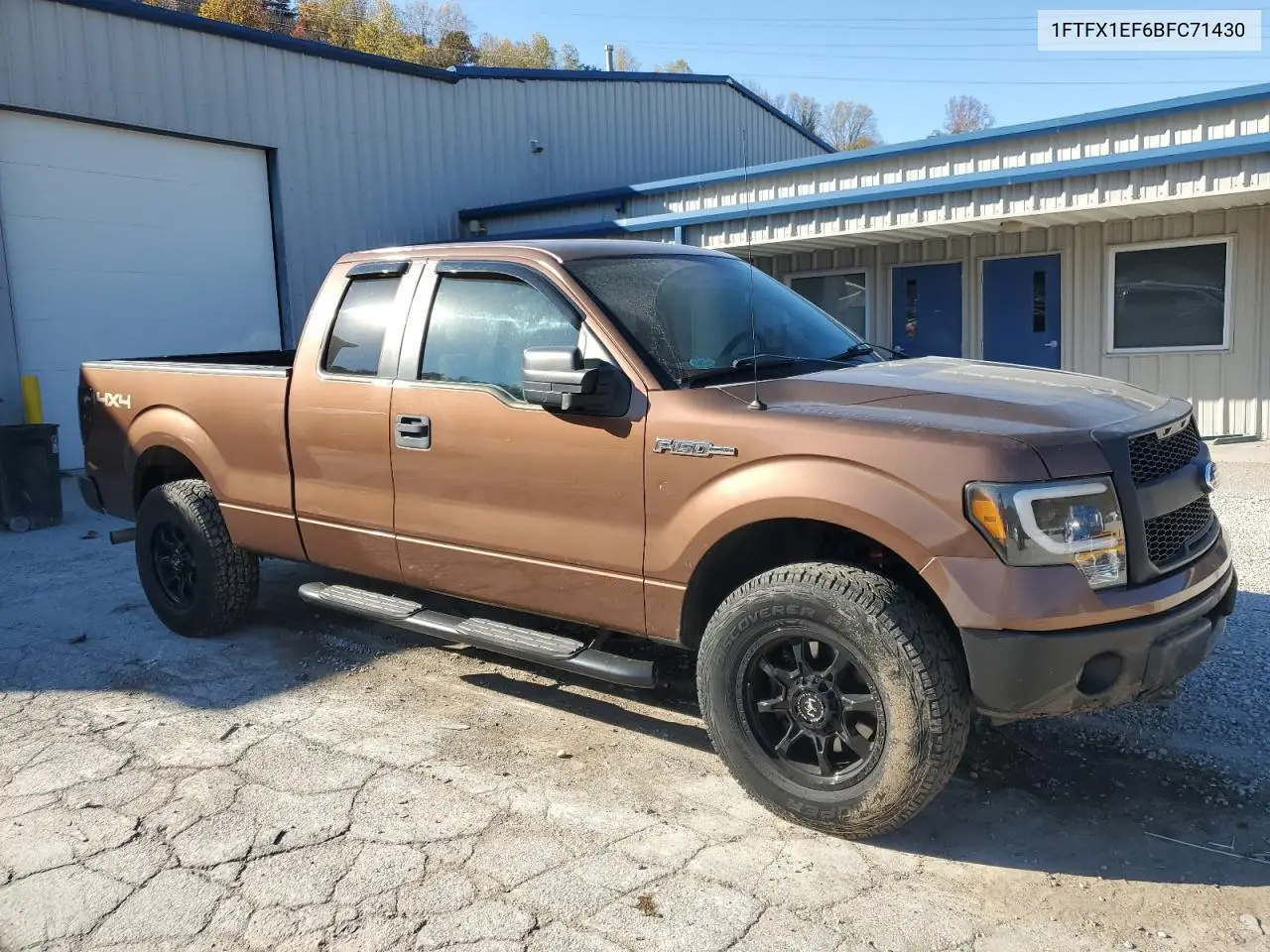 1FTFX1EF6BFC71430 2011 Ford F150 Super Cab
