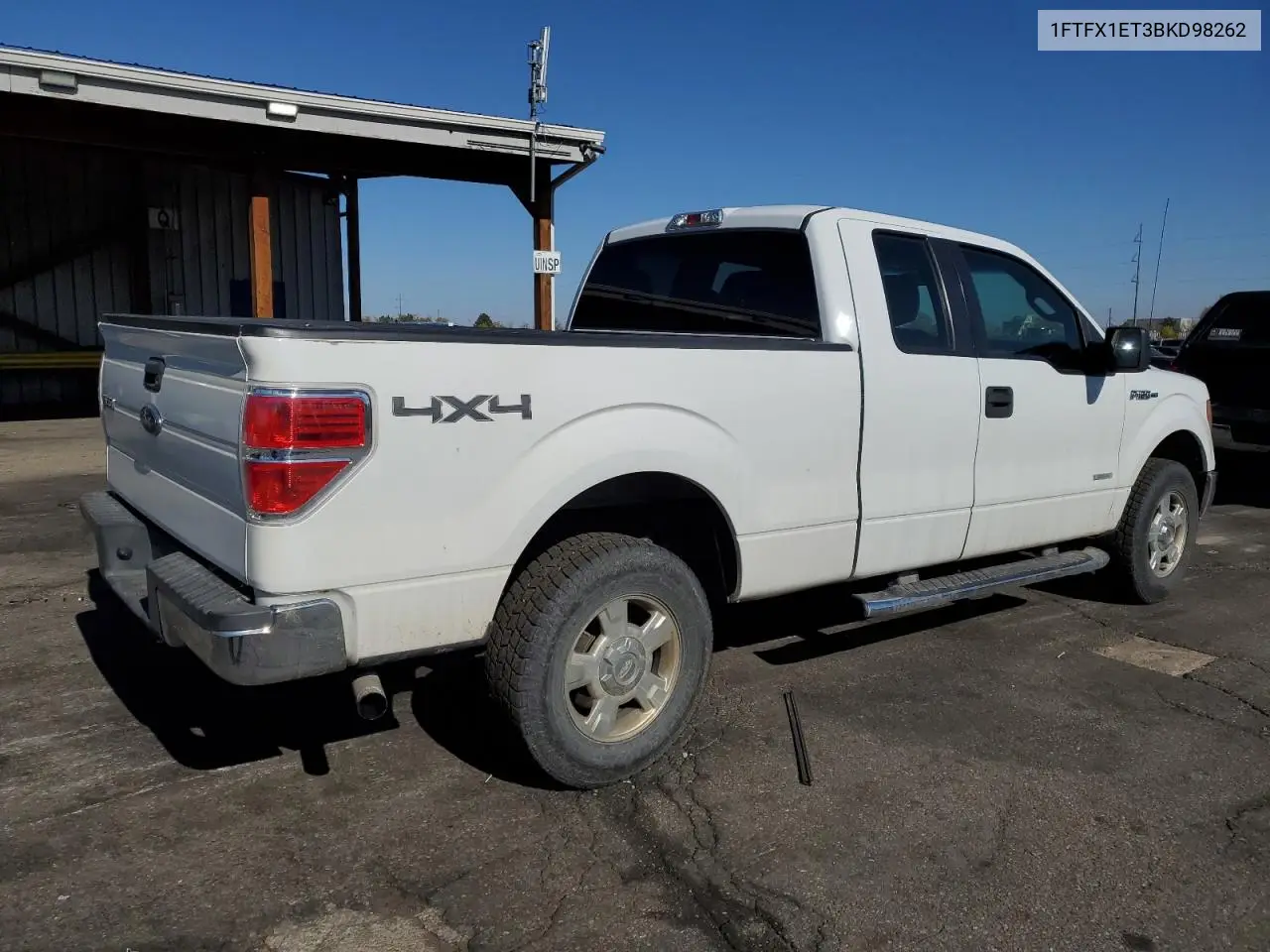 1FTFX1ET3BKD98262 2011 Ford F150 Super Cab