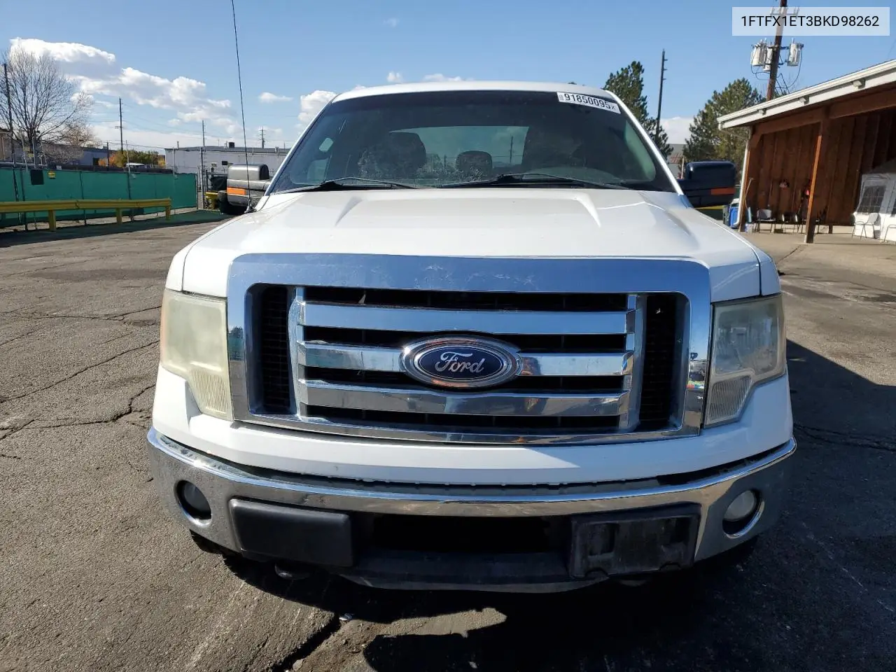 1FTFX1ET3BKD98262 2011 Ford F150 Super Cab