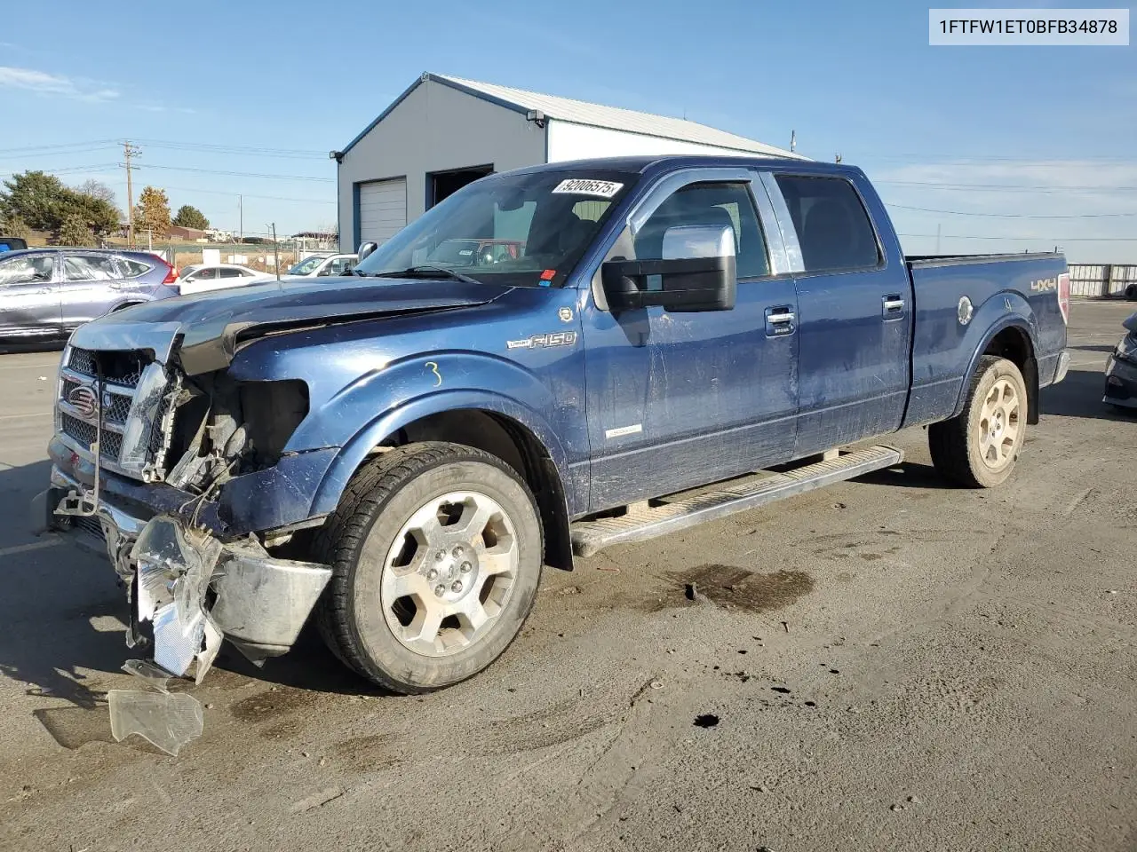 1FTFW1ET0BFB34878 2011 Ford F150 Supercrew