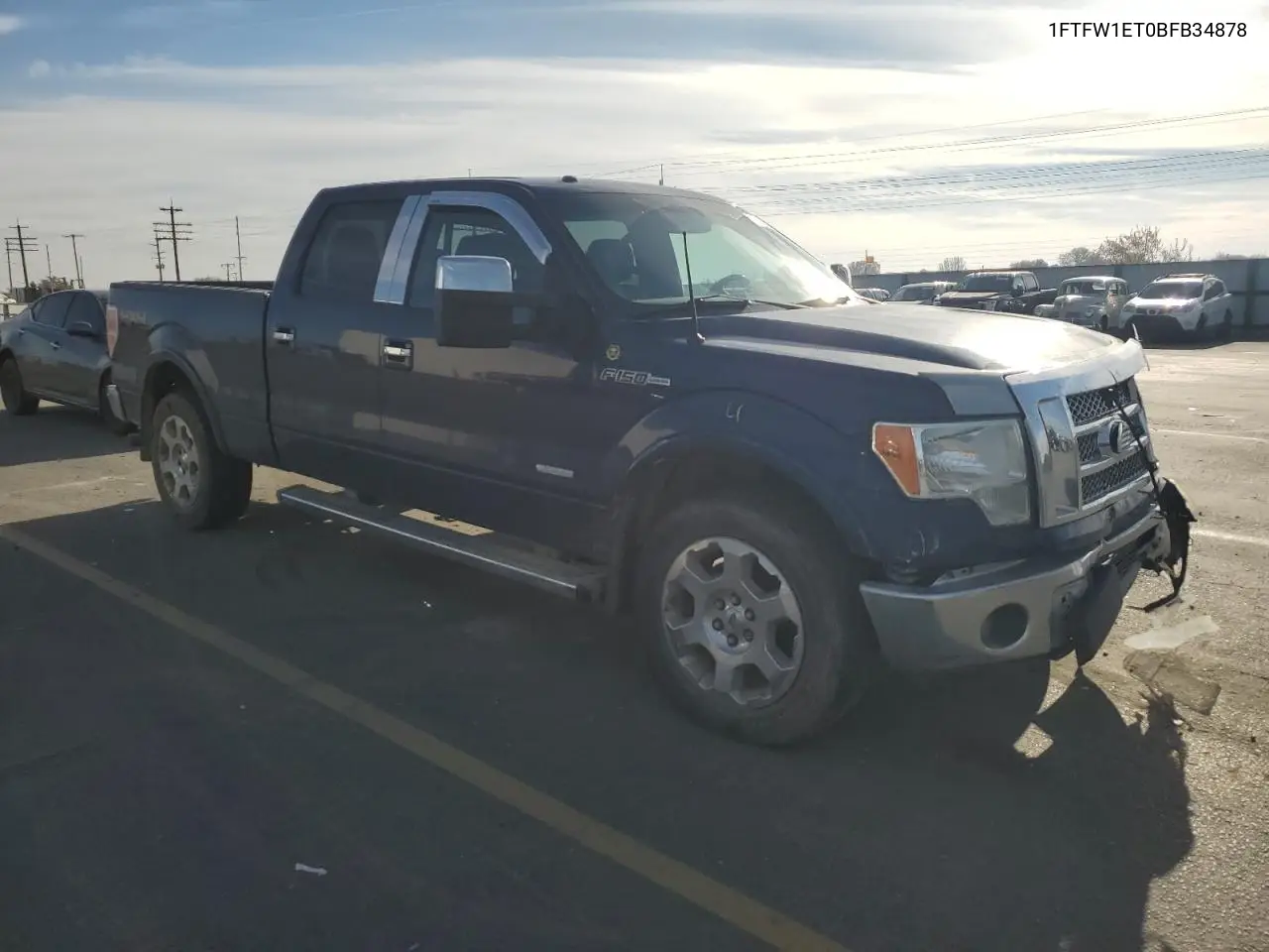 1FTFW1ET0BFB34878 2011 Ford F150 Supercrew