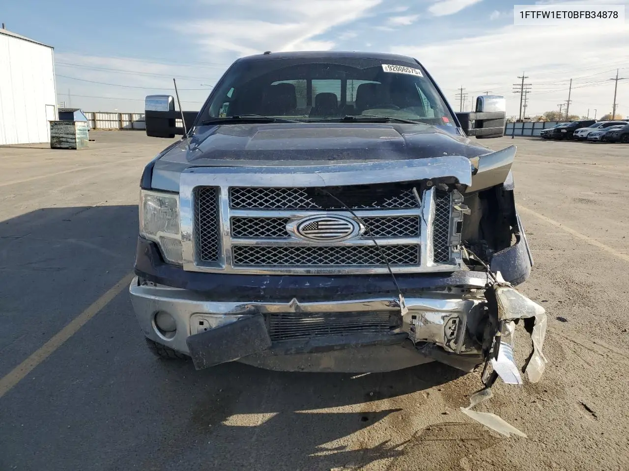 1FTFW1ET0BFB34878 2011 Ford F150 Supercrew