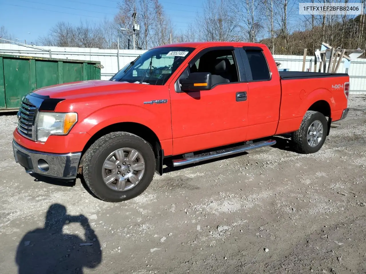1FTFX1EF2BFB82406 2011 Ford F150 Super Cab