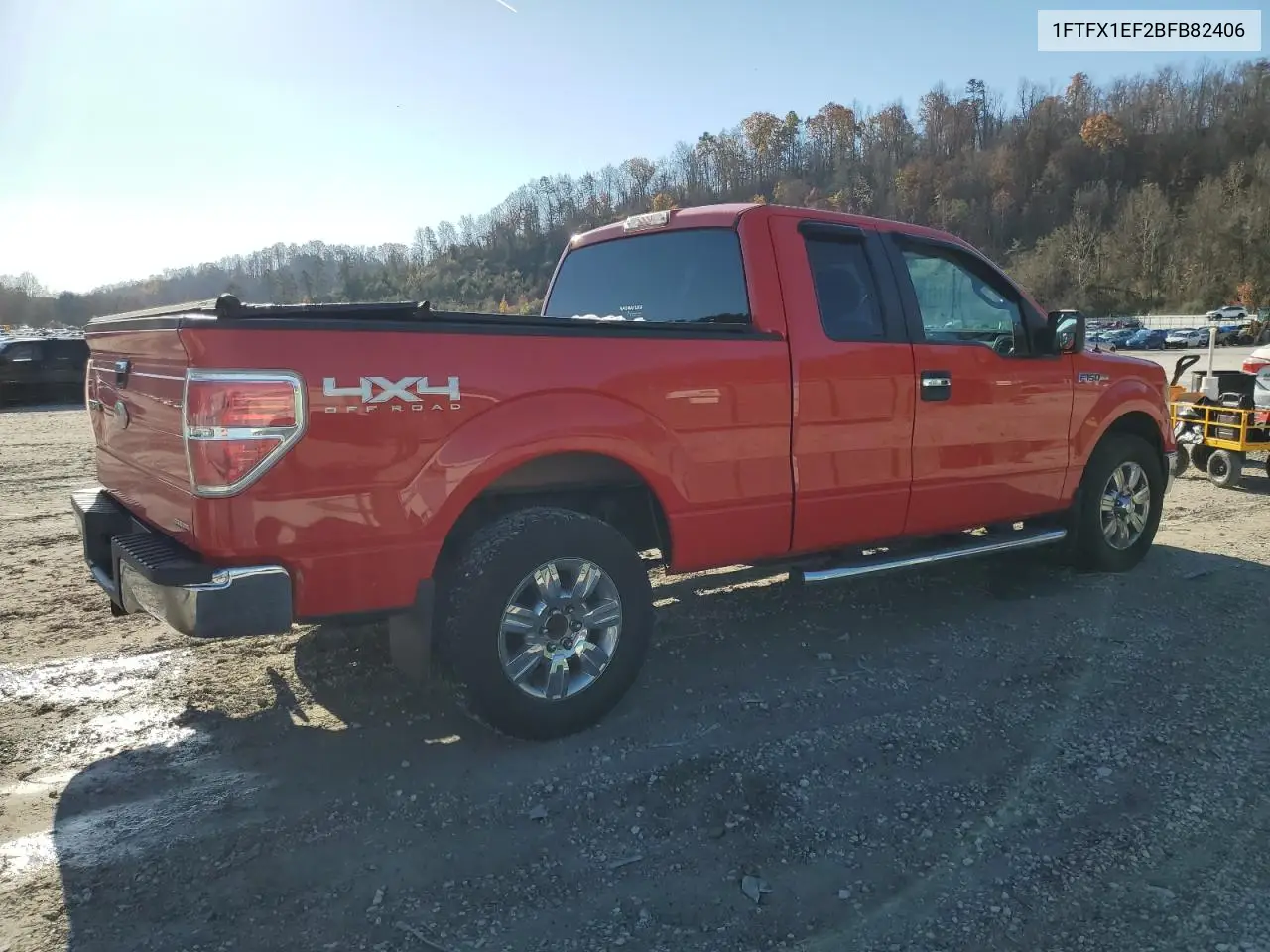 1FTFX1EF2BFB82406 2011 Ford F150 Super Cab