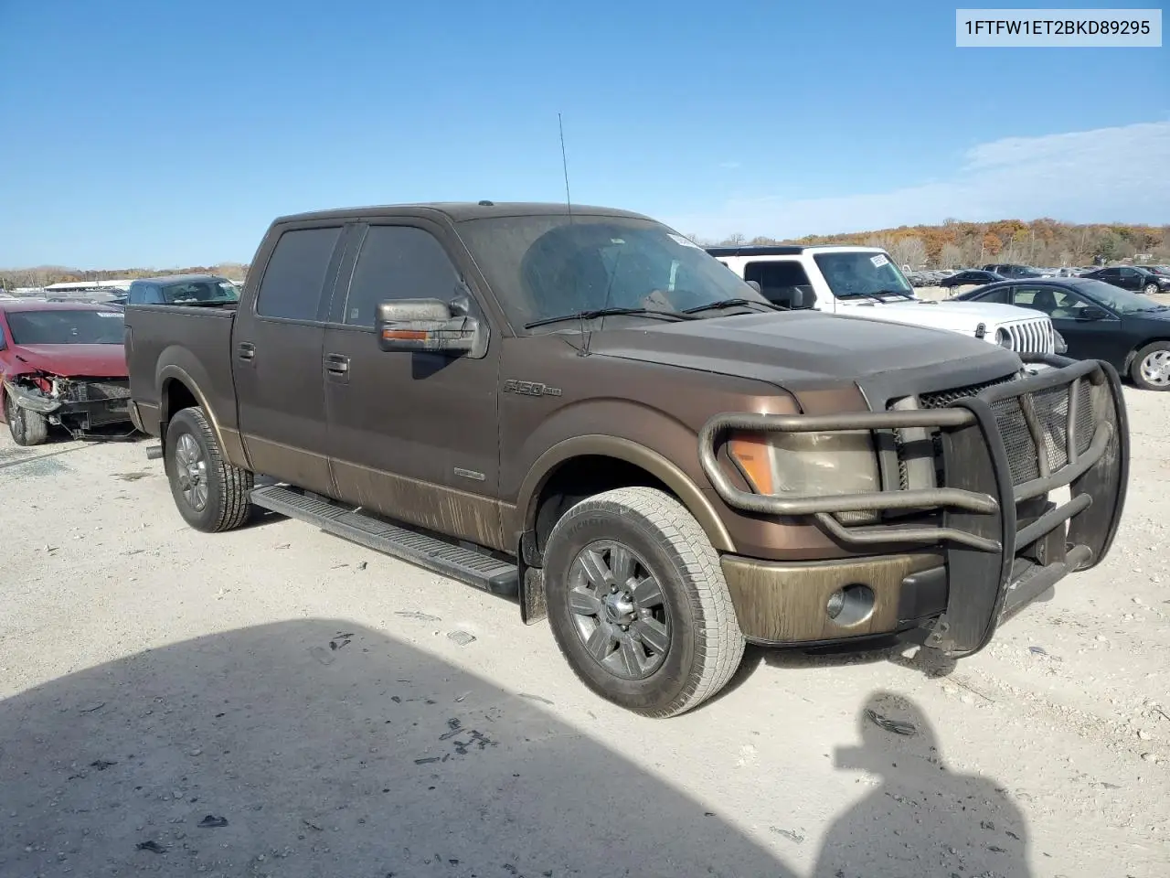1FTFW1ET2BKD89295 2011 Ford F150 Supercrew