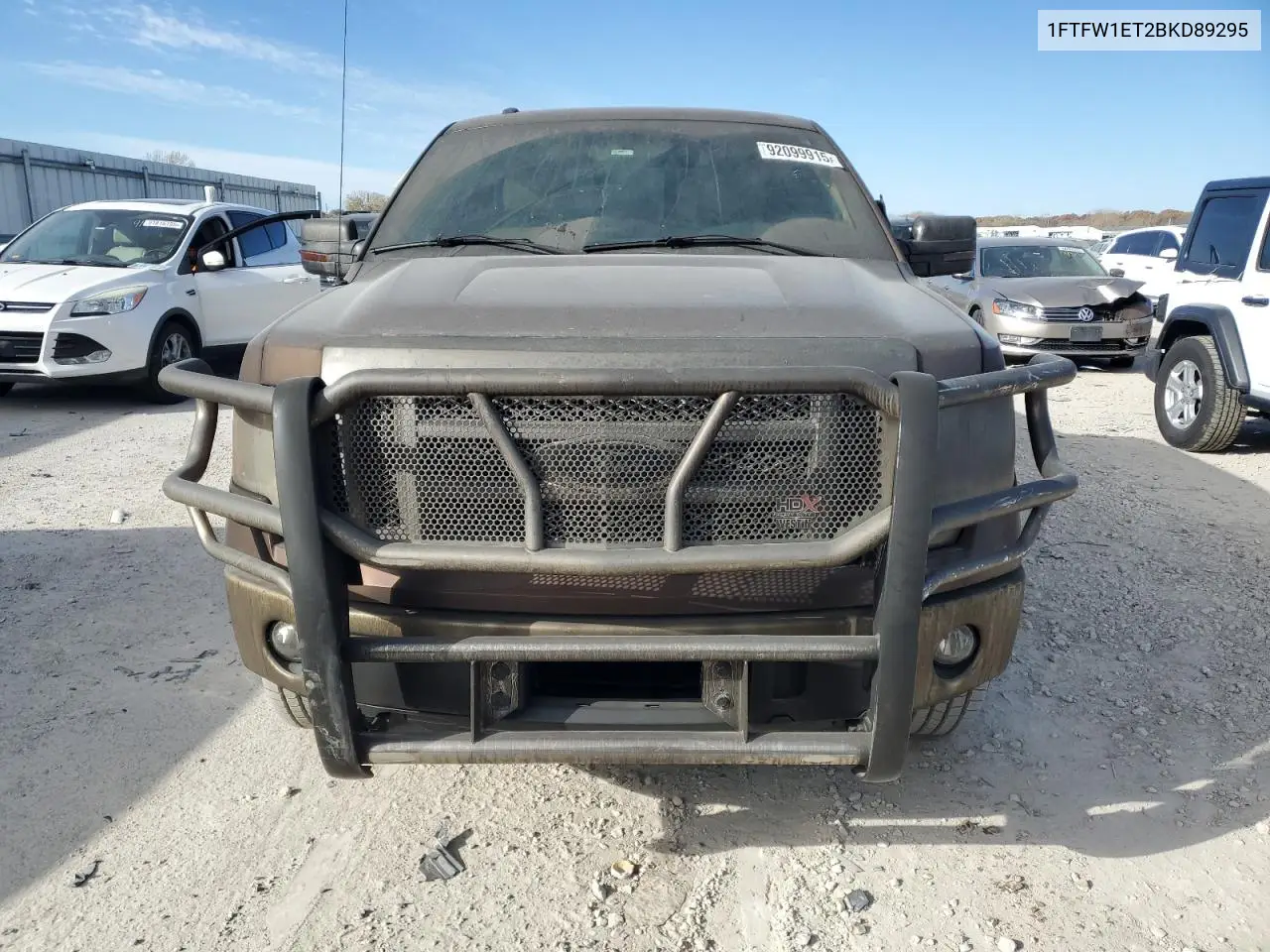 1FTFW1ET2BKD89295 2011 Ford F150 Supercrew