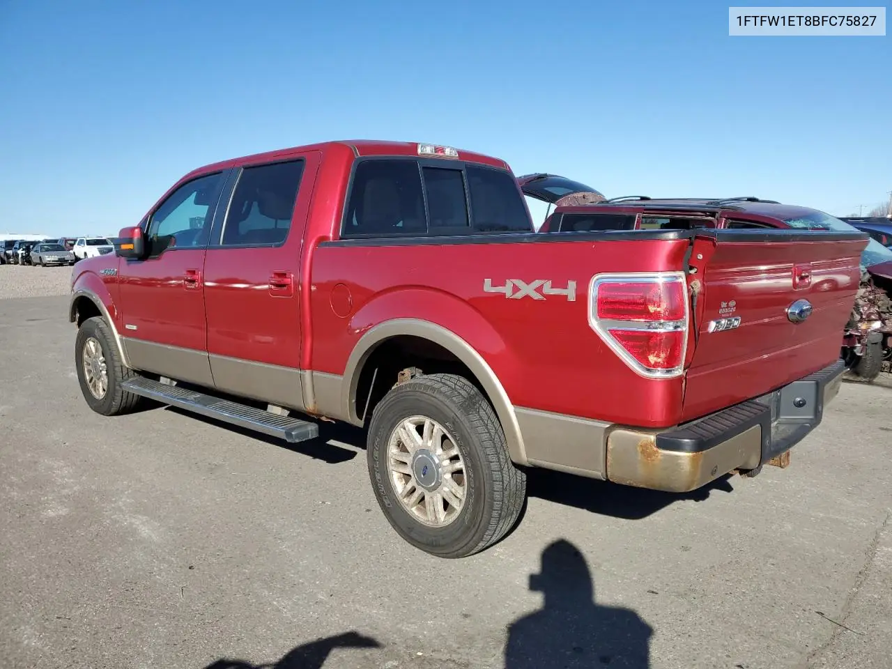 1FTFW1ET8BFC75827 2011 Ford F150 Supercrew