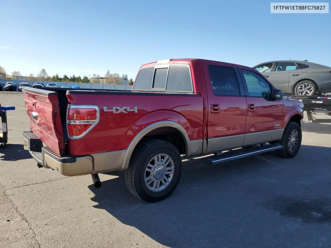 1FTFW1ET8BFC75827 2011 Ford F150 Supercrew