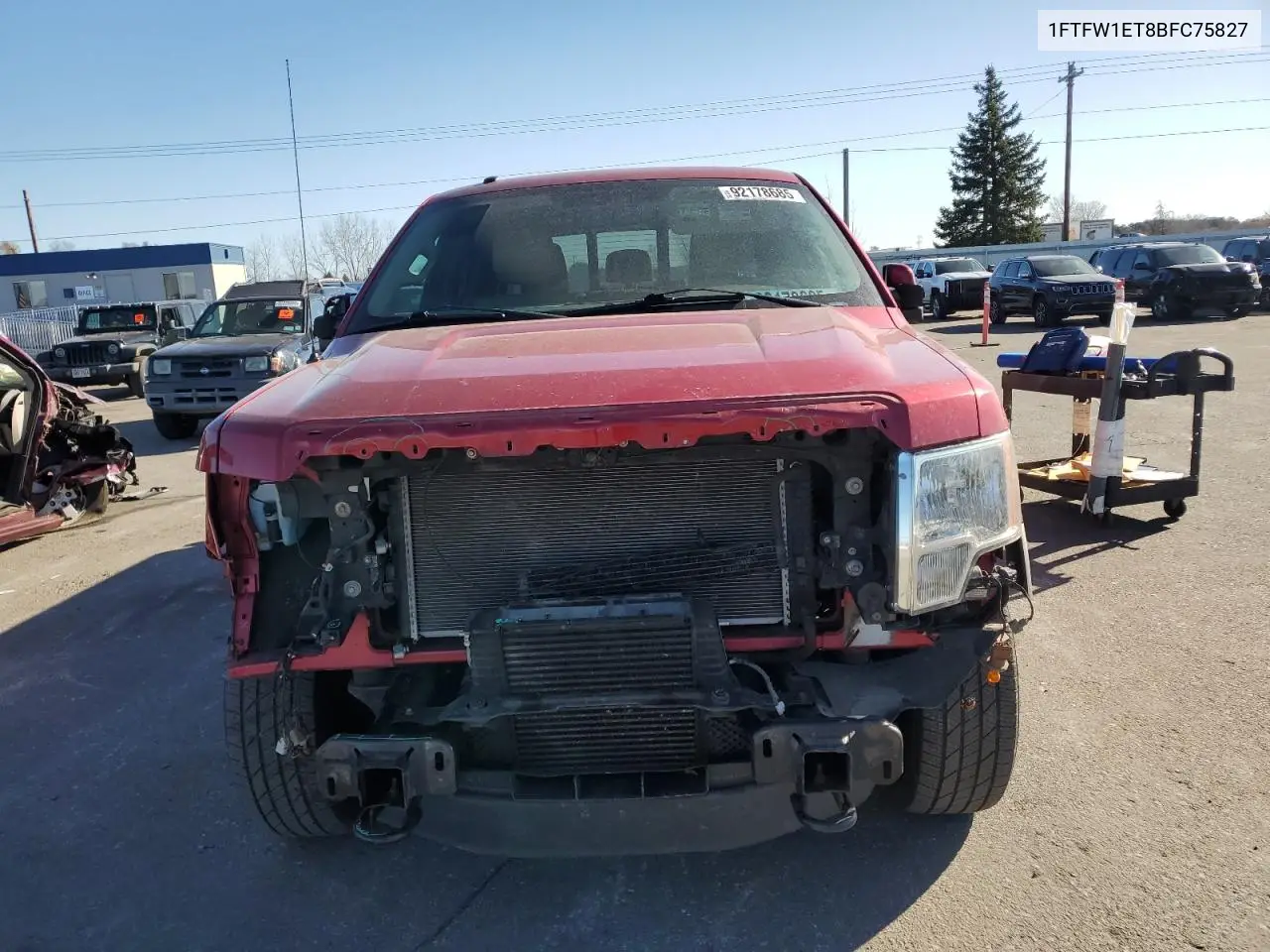 1FTFW1ET8BFC75827 2011 Ford F150 Supercrew
