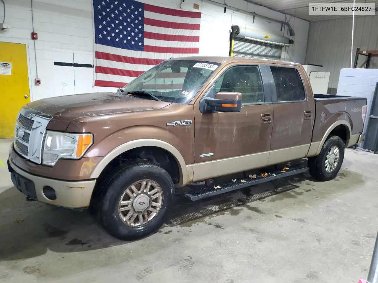1FTFW1ET6BFC24827 2011 Ford F150 Supercrew