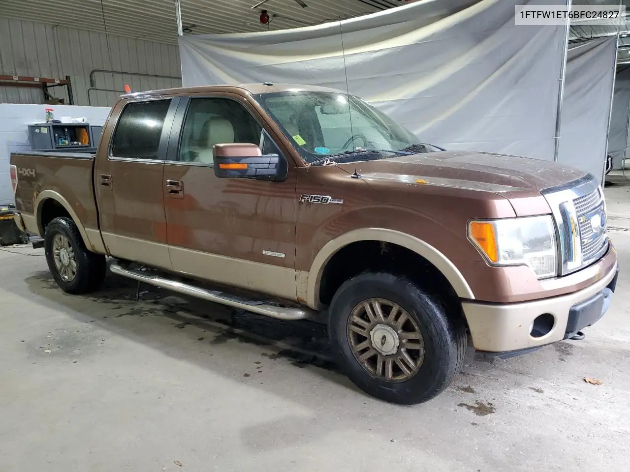 1FTFW1ET6BFC24827 2011 Ford F150 Supercrew