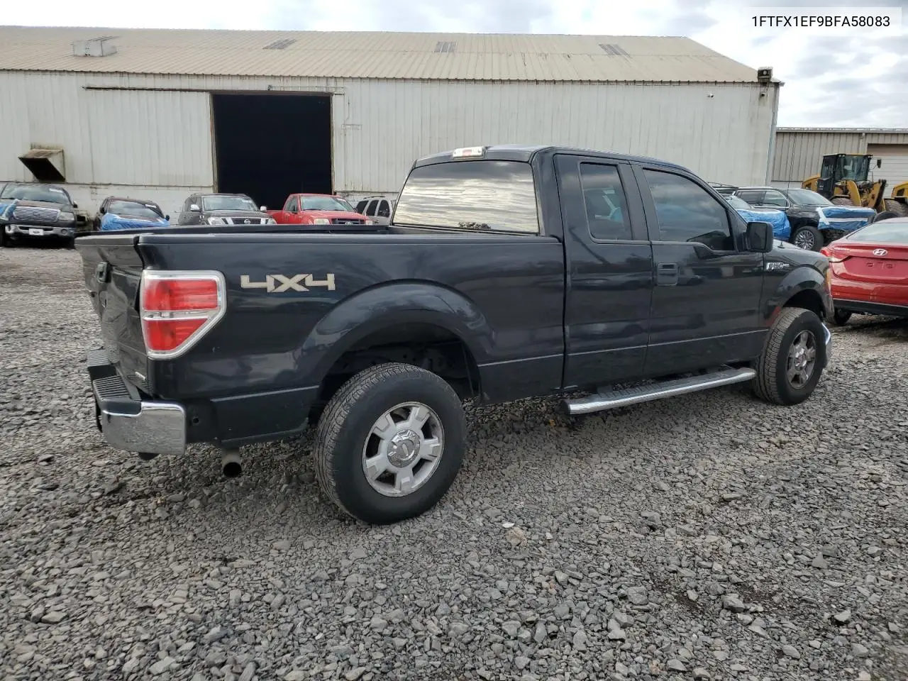 1FTFX1EF9BFA58083 2011 Ford F150 Super Cab