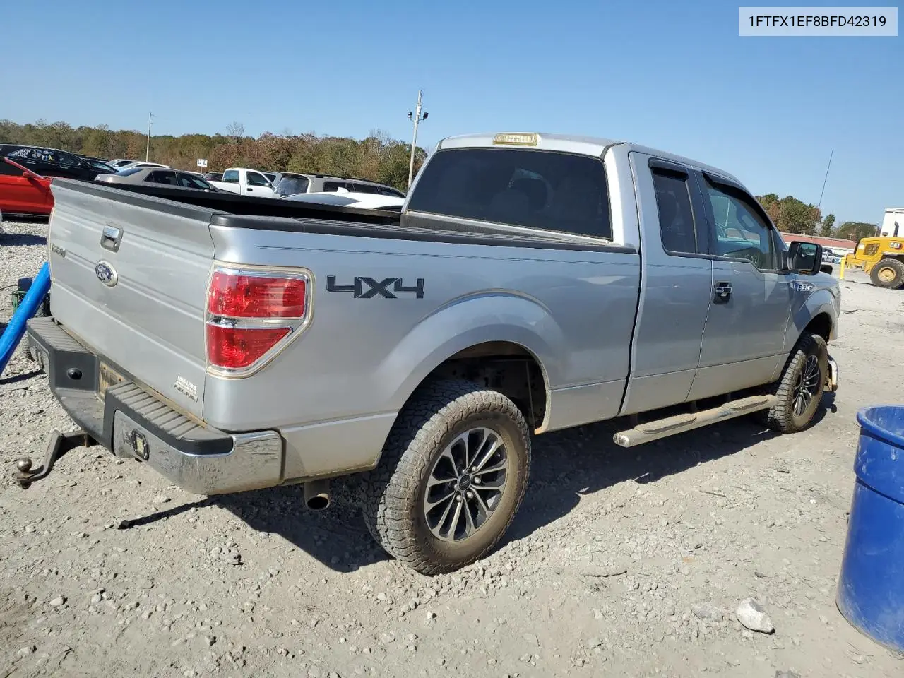 1FTFX1EF8BFD42319 2011 Ford F150 Super Cab