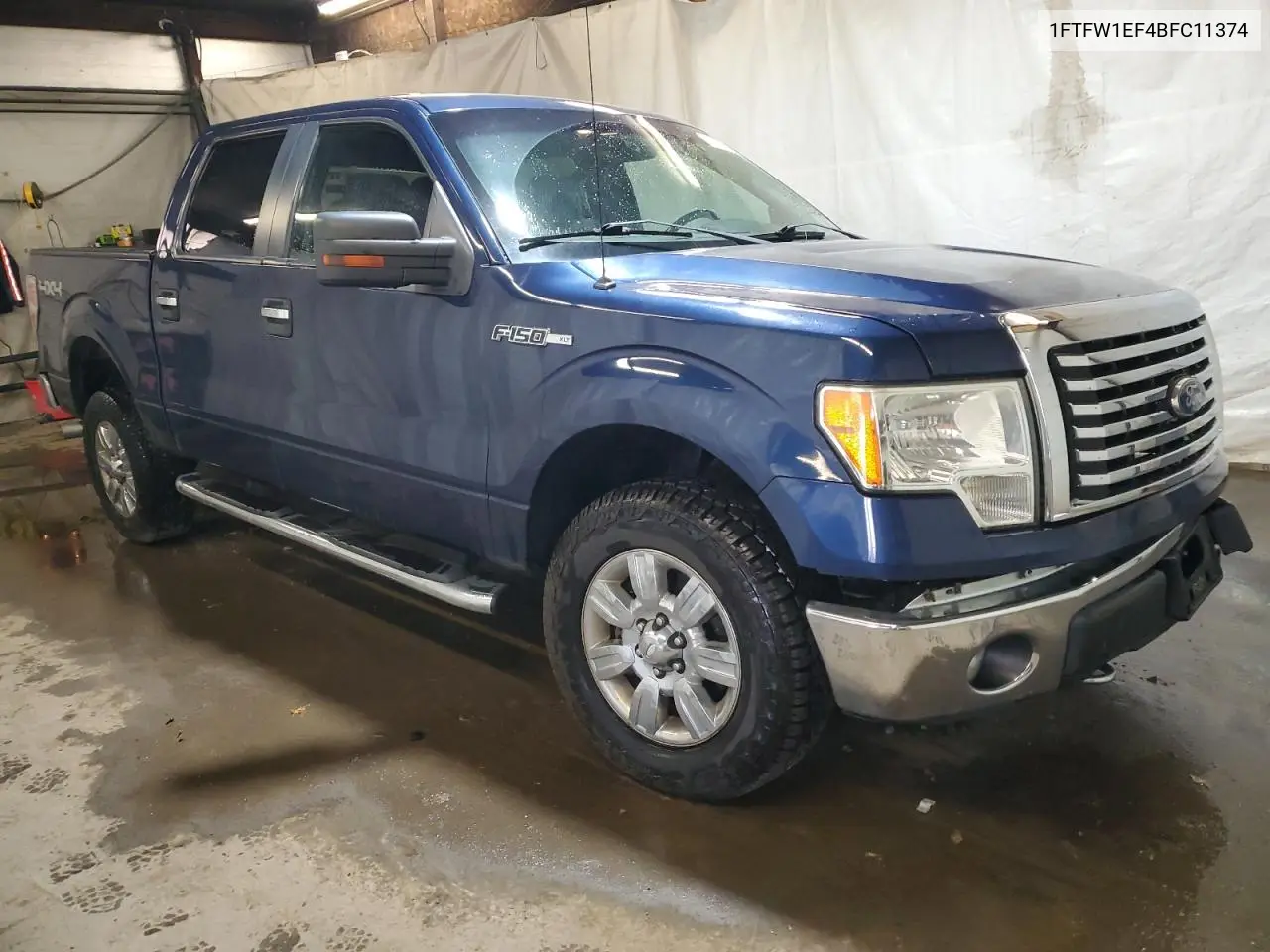 1FTFW1EF4BFC11374 2011 Ford F150 Supercrew