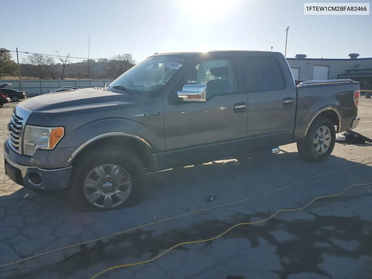 1FTEW1CM2BFA82466 2011 Ford F150 Supercrew