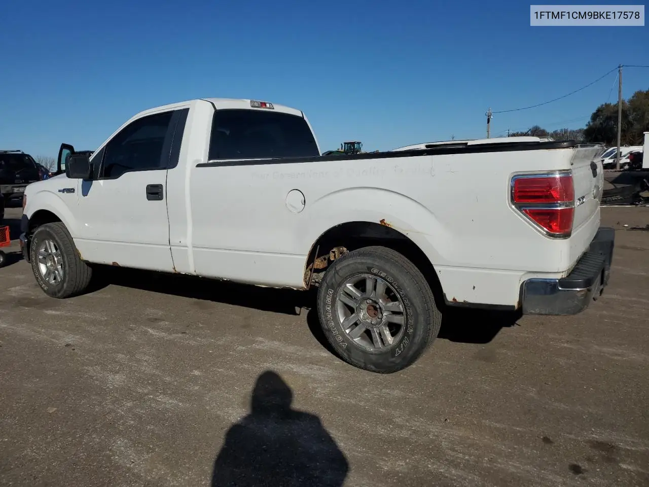 1FTMF1CM9BKE17578 2011 Ford F150