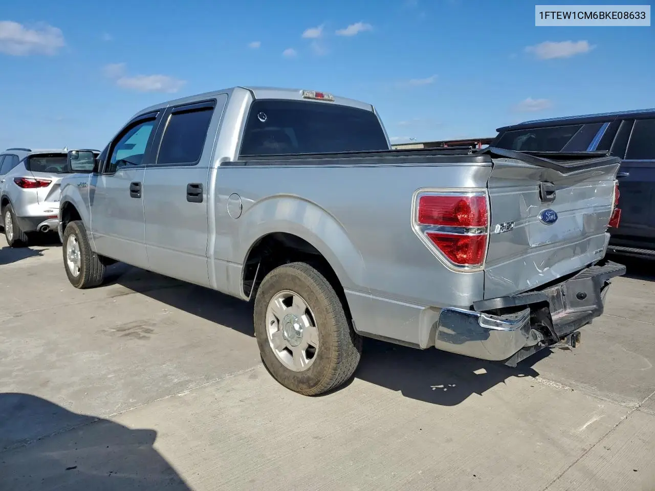 1FTEW1CM6BKE08633 2011 Ford F150 Supercrew