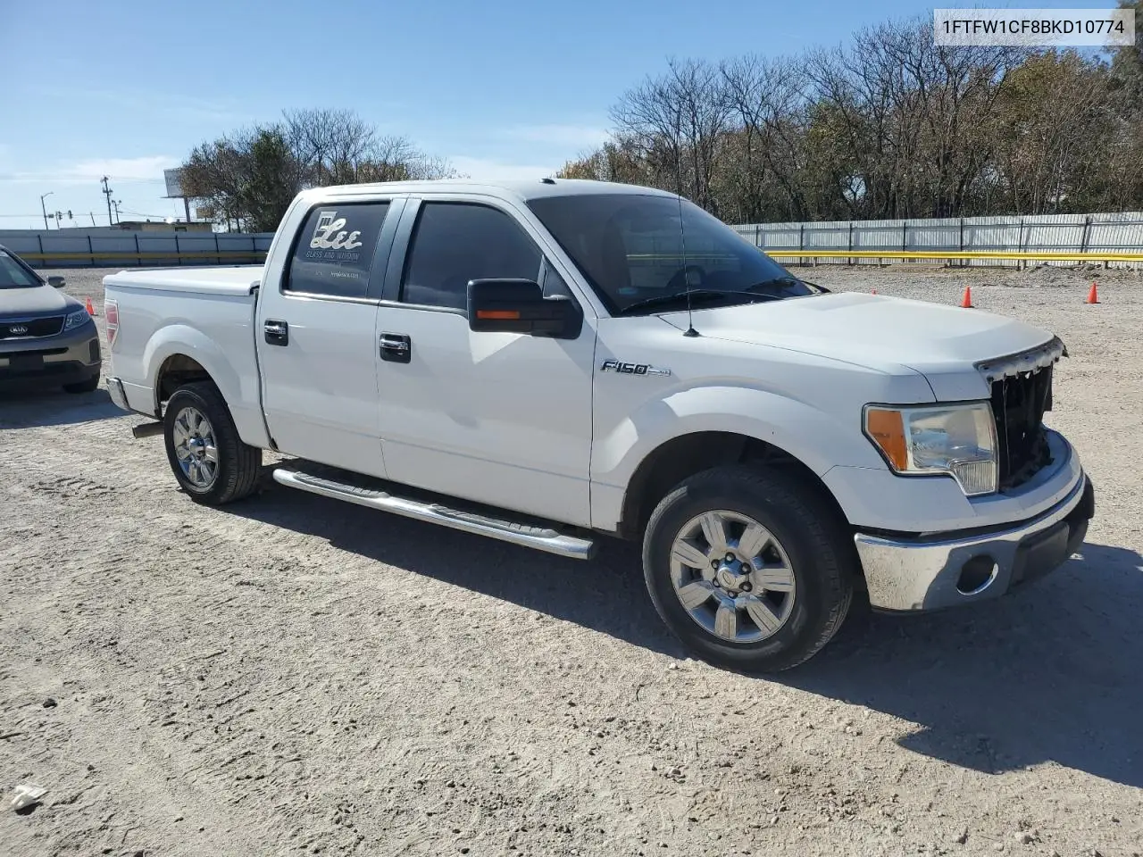 1FTFW1CF8BKD10774 2011 Ford F150 Supercrew