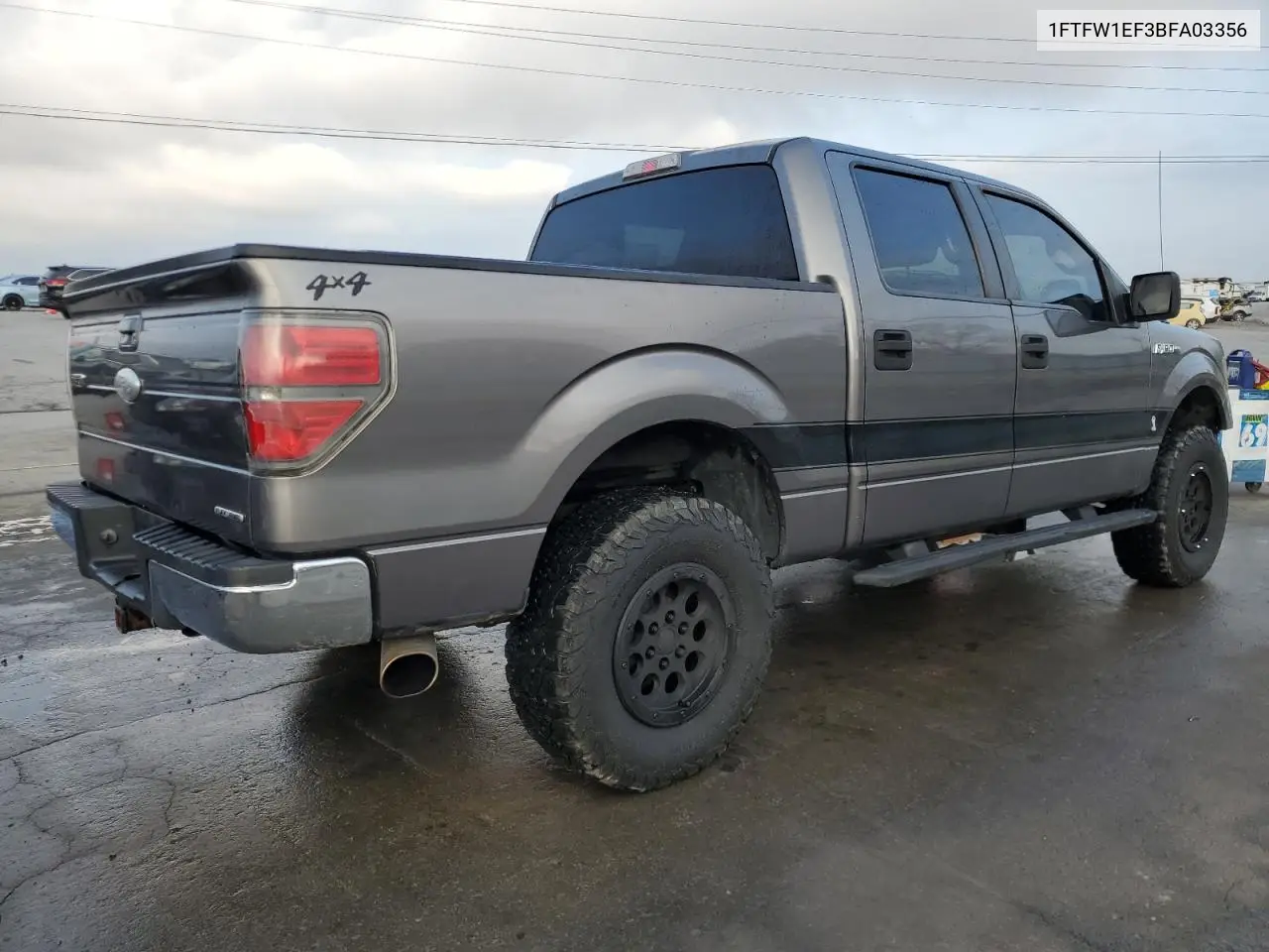 1FTFW1EF3BFA03356 2011 Ford F150 Supercrew
