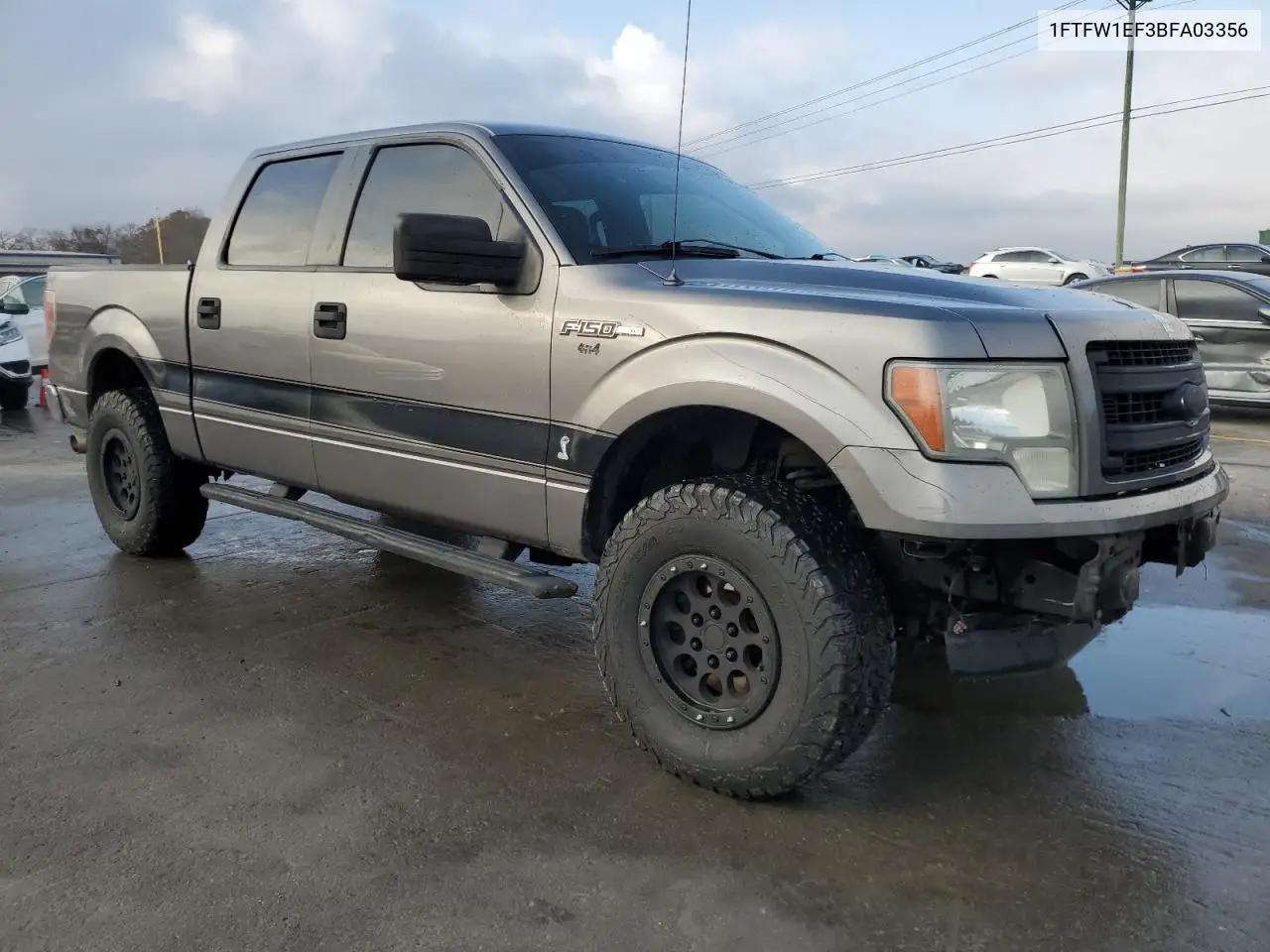 1FTFW1EF3BFA03356 2011 Ford F150 Supercrew
