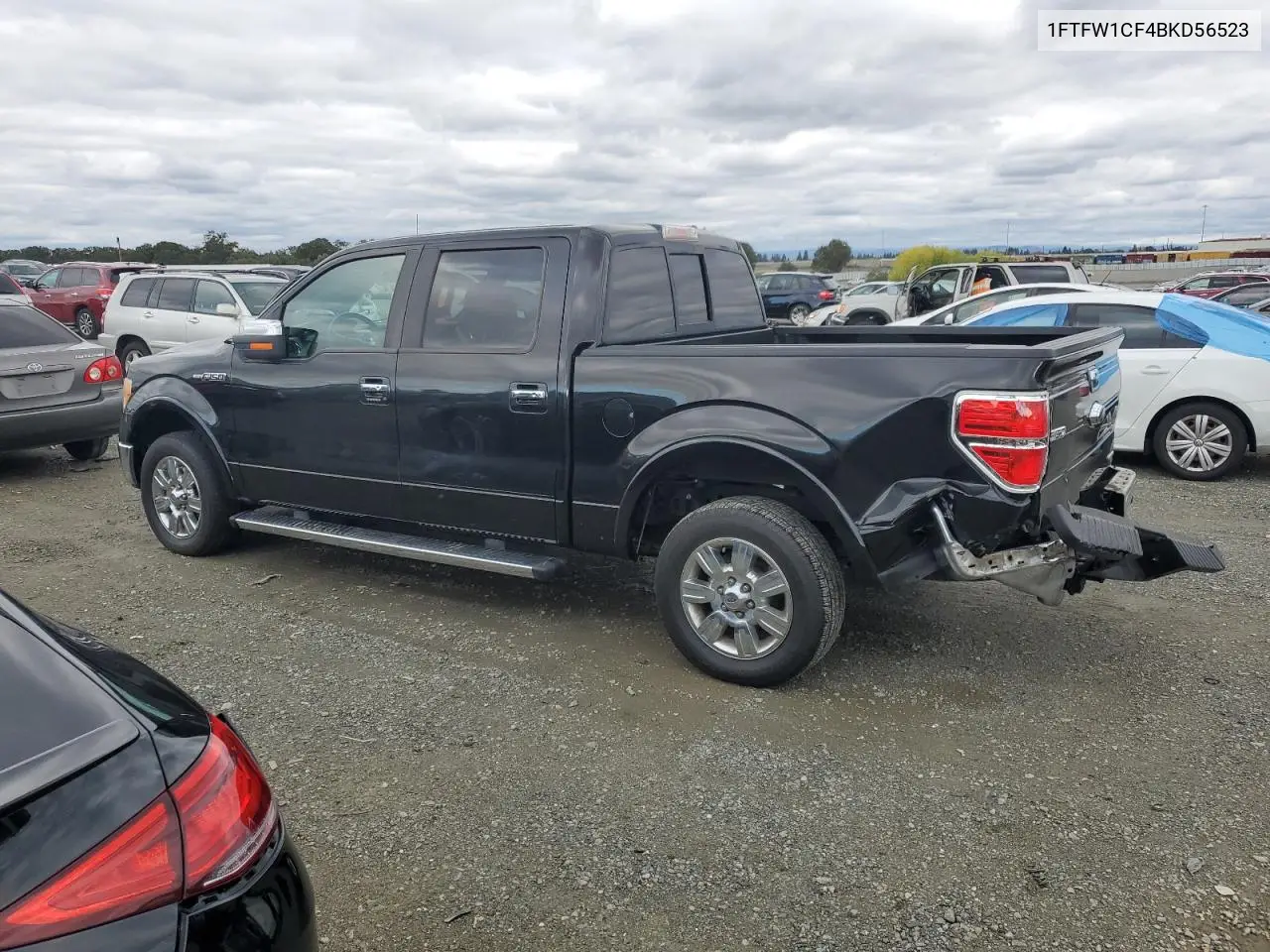 1FTFW1CF4BKD56523 2011 Ford F150 Supercrew