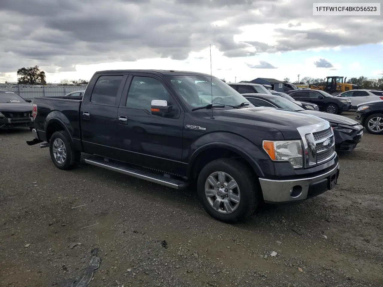 1FTFW1CF4BKD56523 2011 Ford F150 Supercrew
