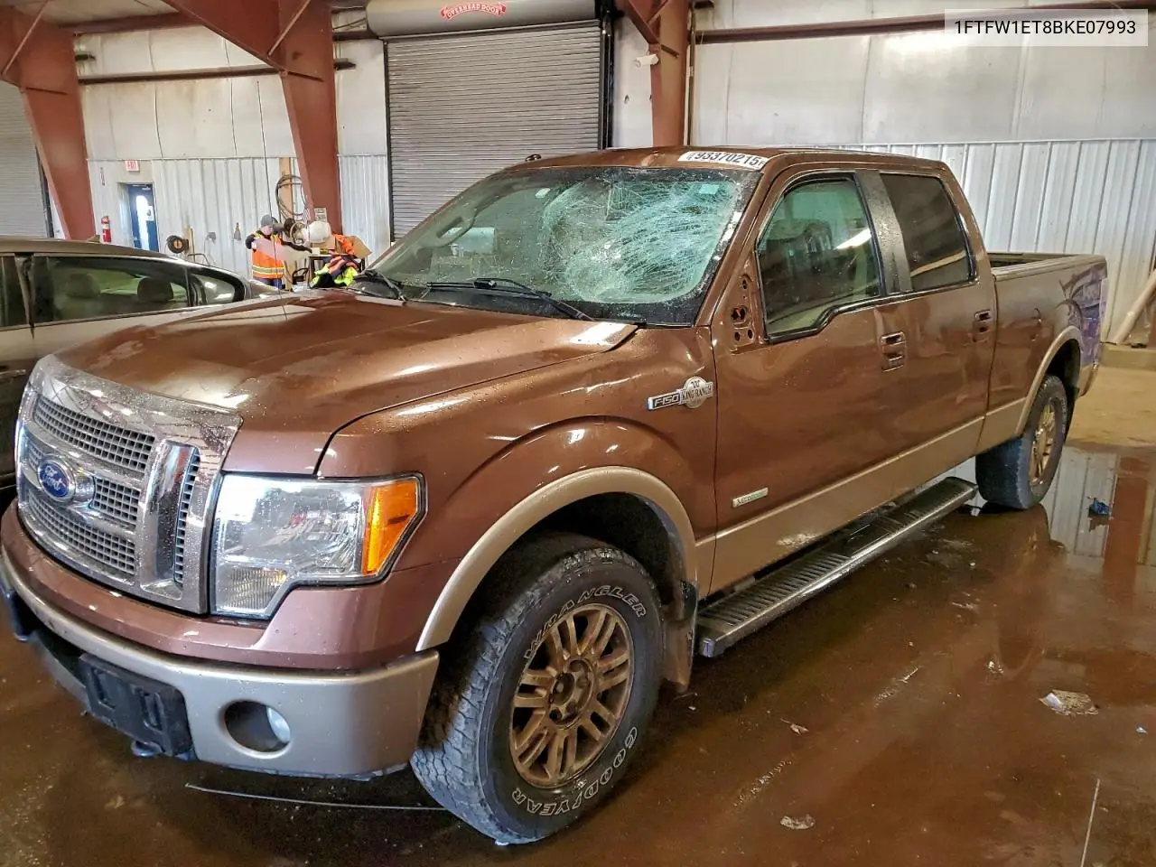 1FTFW1ET8BKE07993 2011 Ford F150 Supercrew