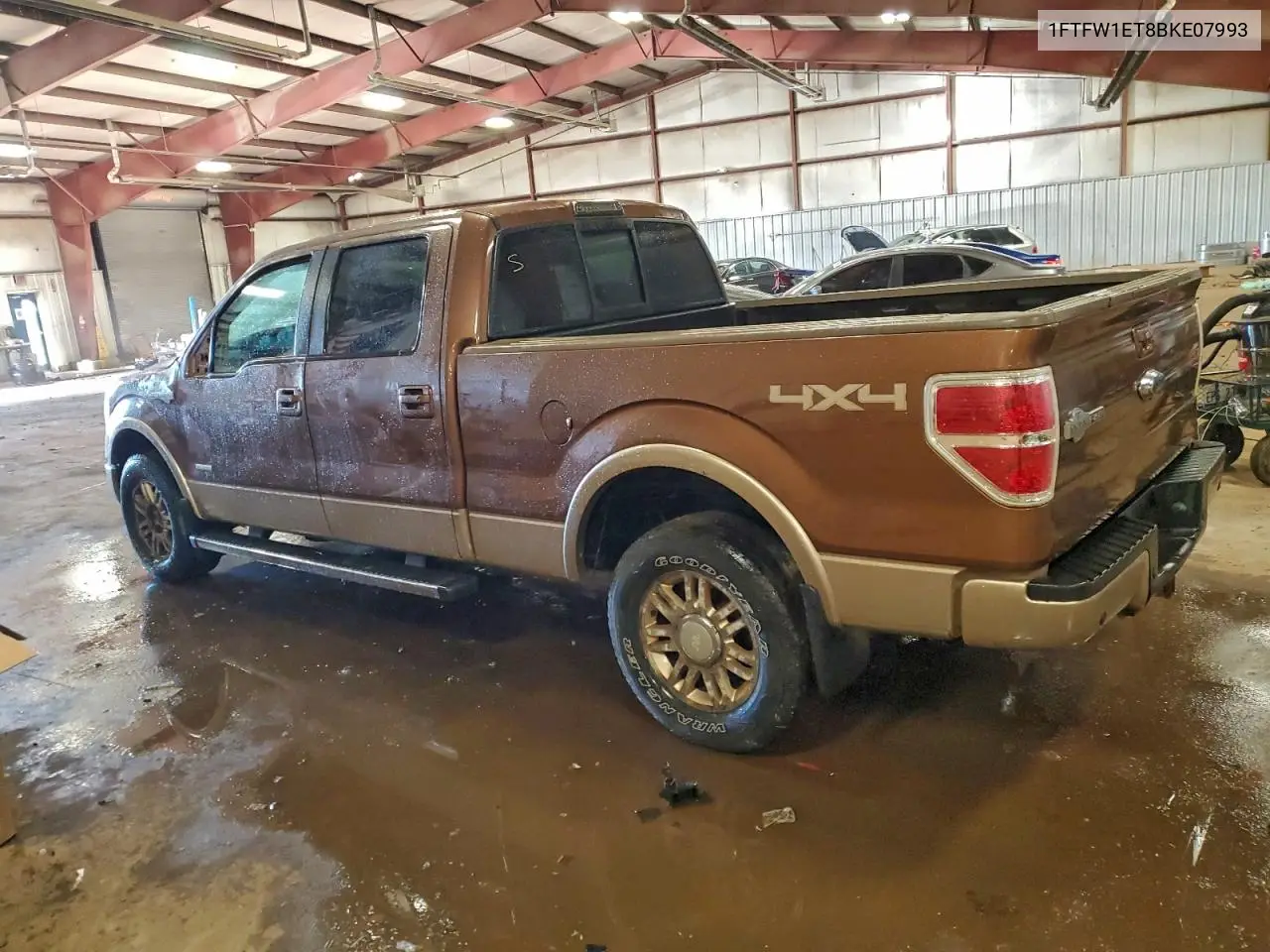 1FTFW1ET8BKE07993 2011 Ford F150 Supercrew