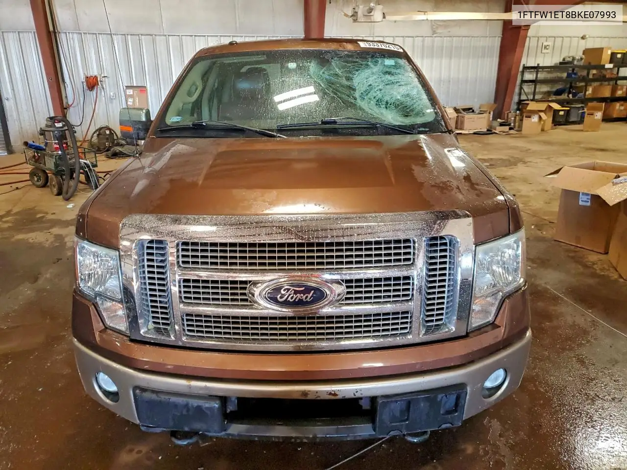 1FTFW1ET8BKE07993 2011 Ford F150 Supercrew
