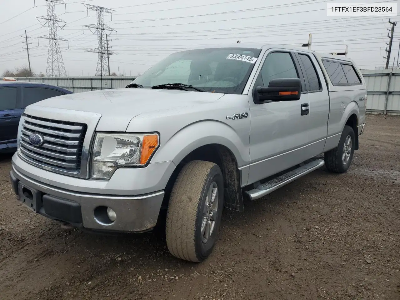 1FTFX1EF3BFD23564 2011 Ford F150 Super Cab