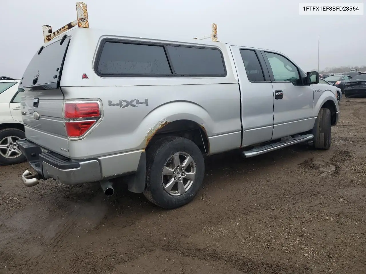 1FTFX1EF3BFD23564 2011 Ford F150 Super Cab
