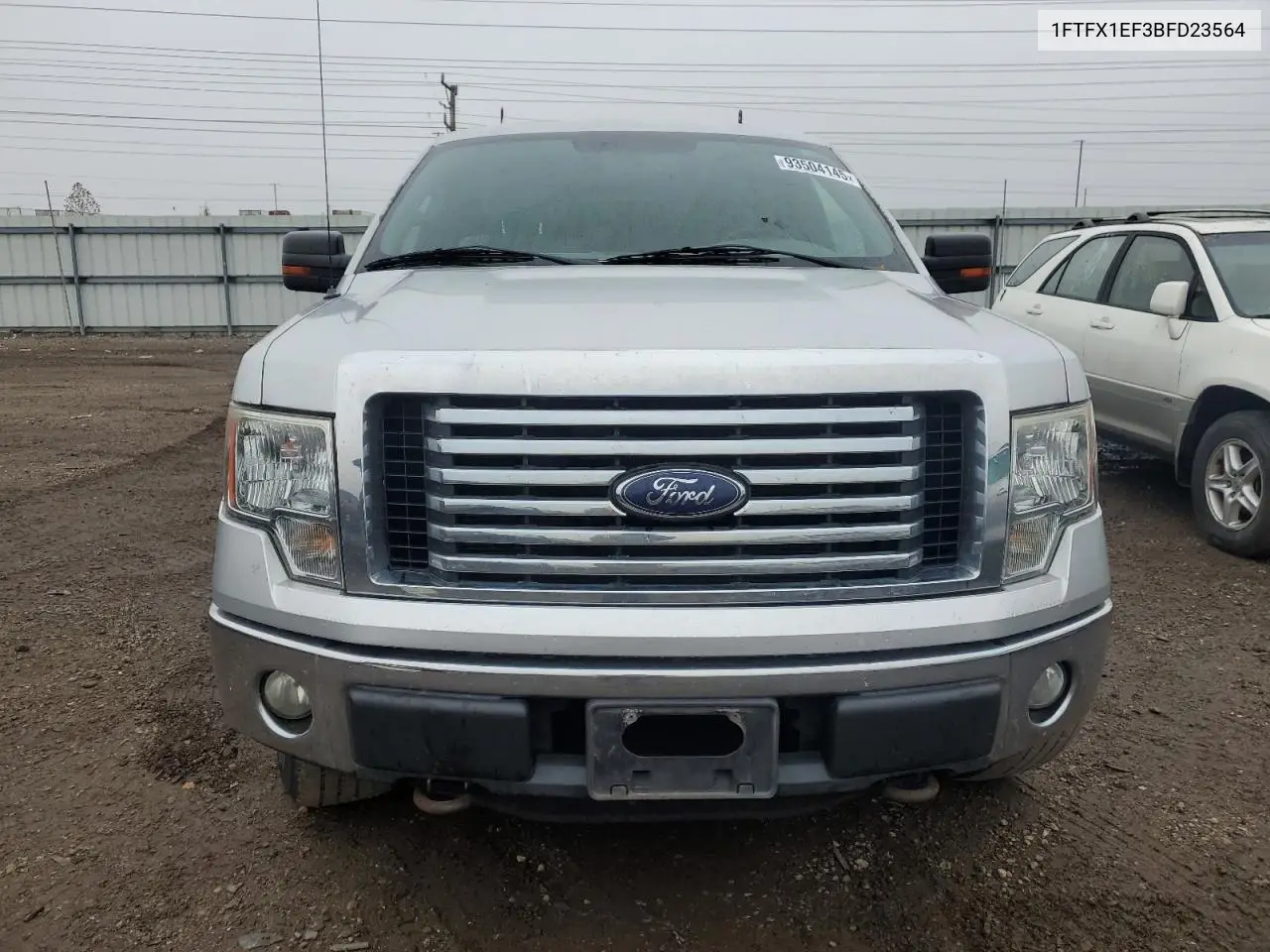 1FTFX1EF3BFD23564 2011 Ford F150 Super Cab