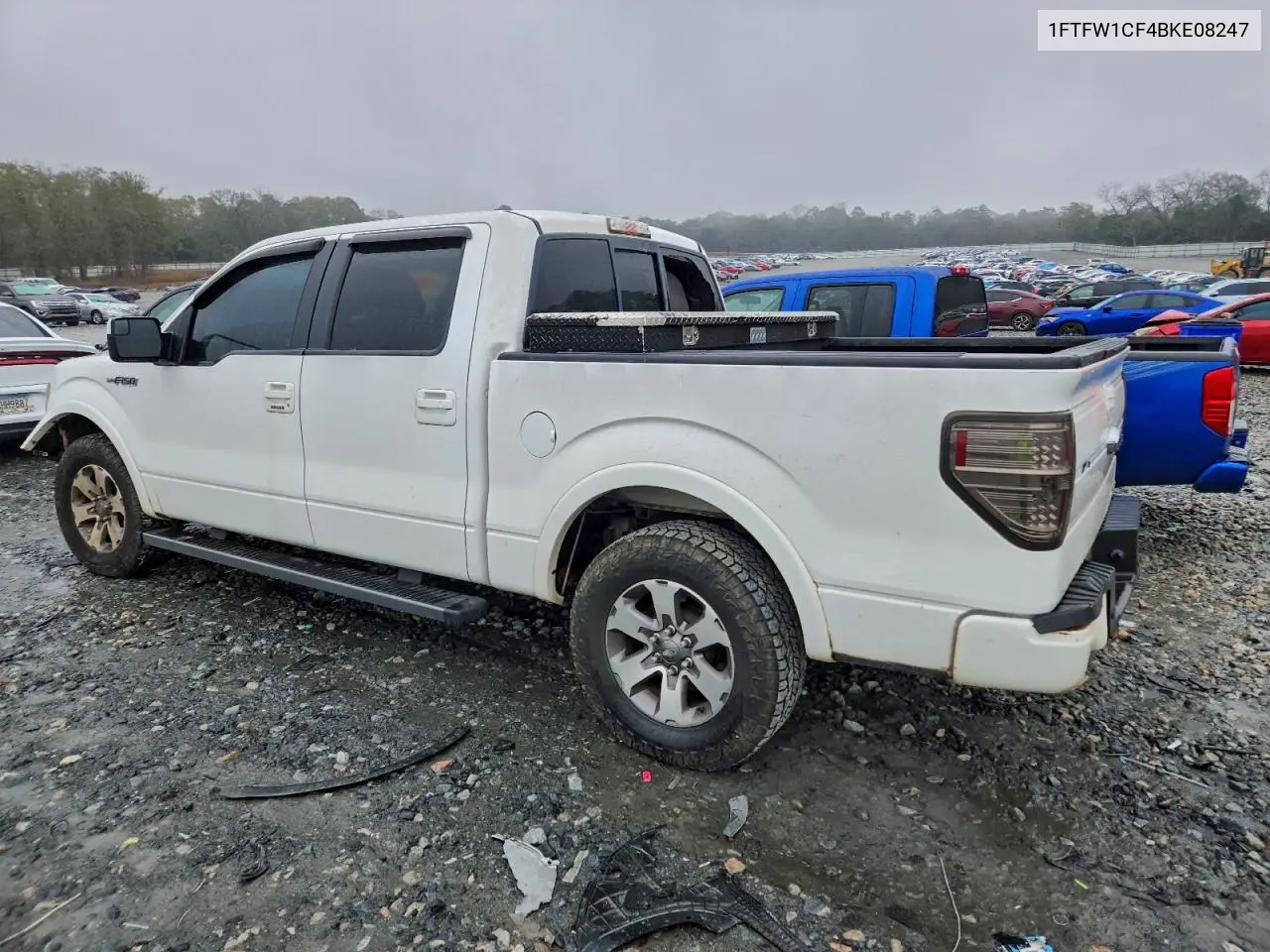 1FTFW1CF4BKE08247 2011 Ford F150 Supercrew