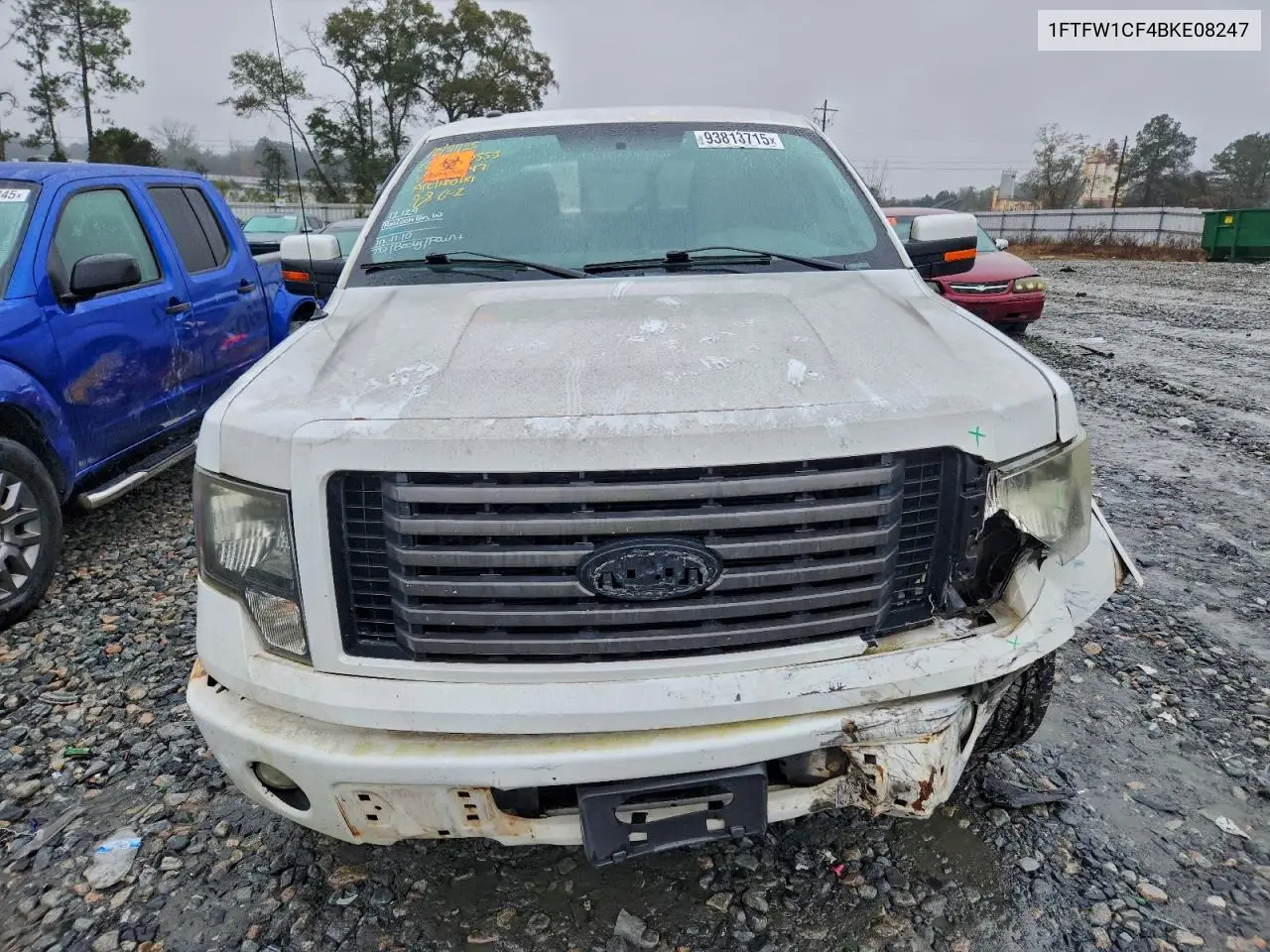 1FTFW1CF4BKE08247 2011 Ford F150 Supercrew