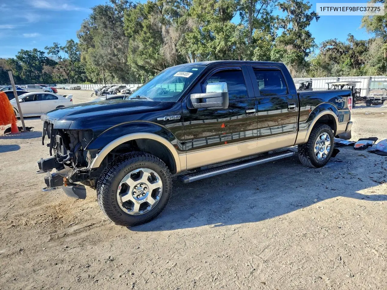 1FTFW1EF9BFC37775 2011 Ford F150 Supercrew