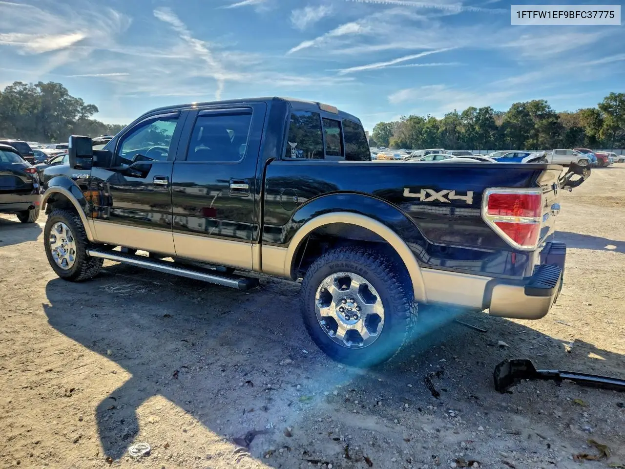 1FTFW1EF9BFC37775 2011 Ford F150 Supercrew