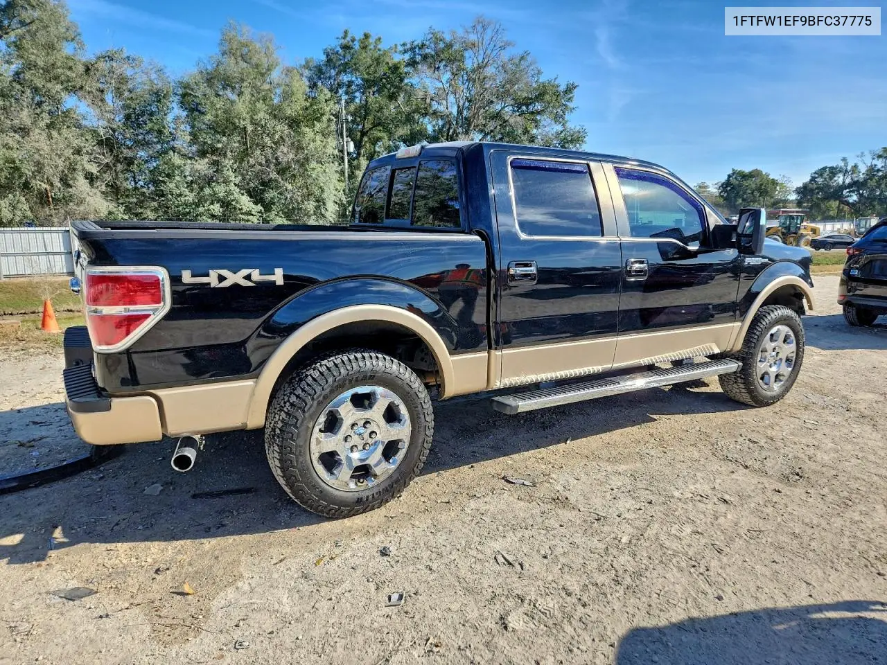 1FTFW1EF9BFC37775 2011 Ford F150 Supercrew
