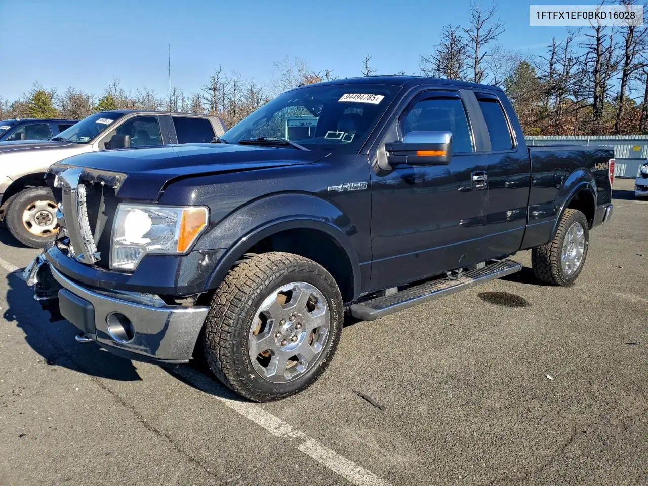 1FTFX1EF0BKD16028 2011 Ford F150 Super Cab