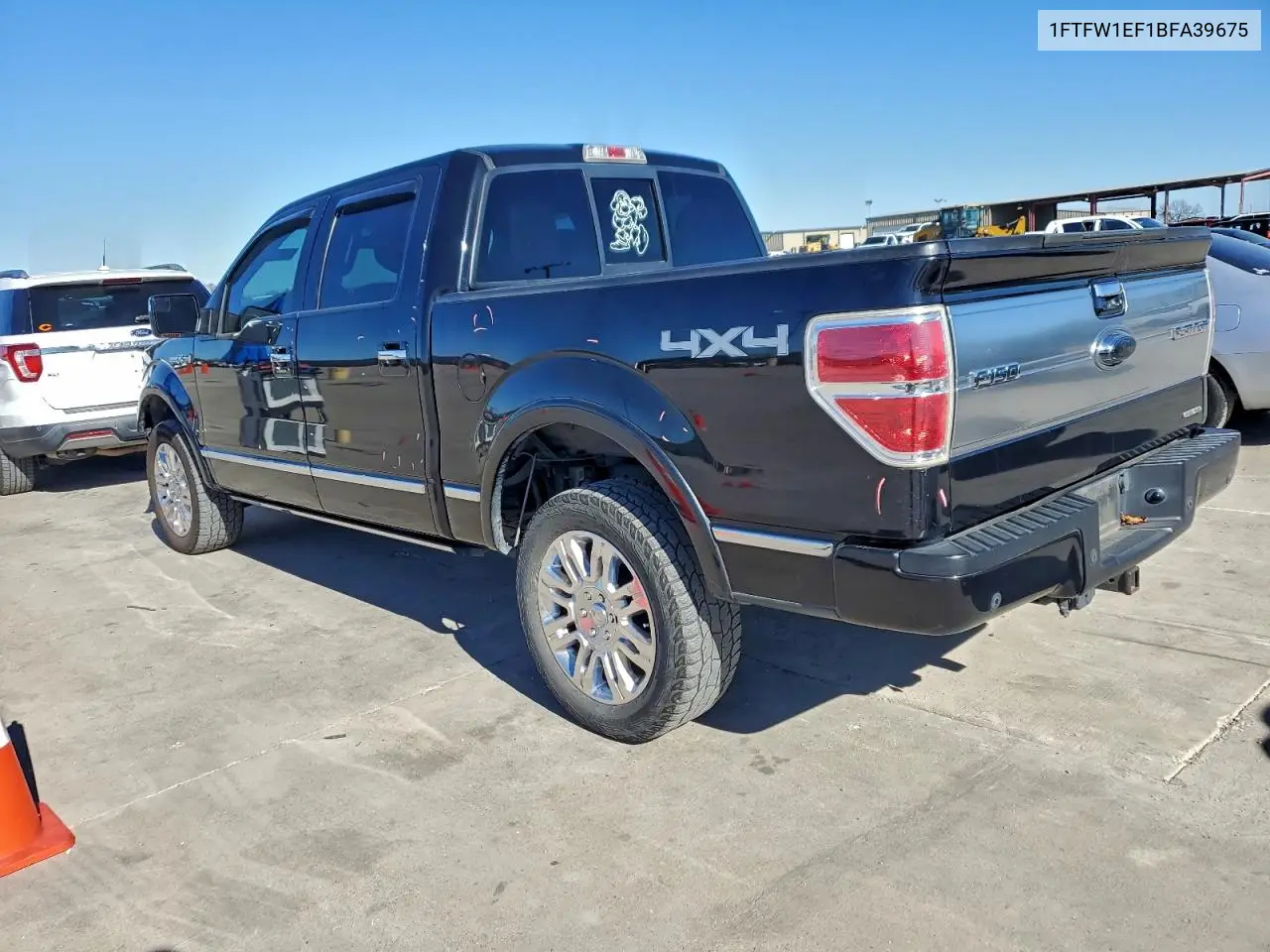 1FTFW1EF1BFA39675 2011 Ford F150 Supercrew