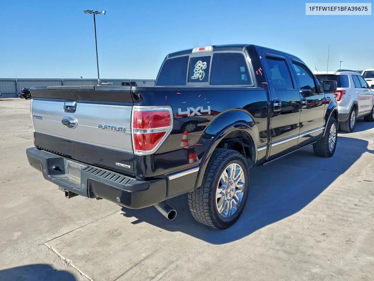 1FTFW1EF1BFA39675 2011 Ford F150 Supercrew
